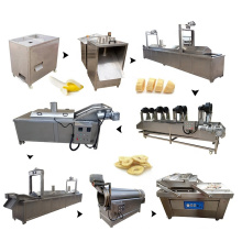 Banana Chips Processing Making Plant Small Scale Plantain Chips Production Machine For Sale
